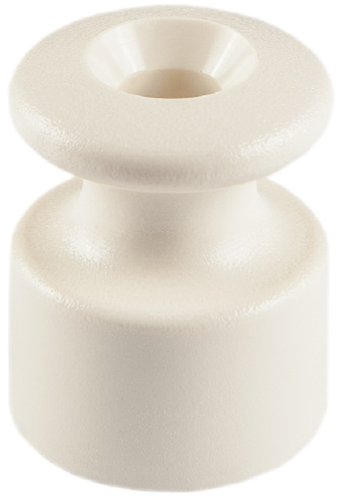 Изолятор для монтажа ретро-провода пластик Bironi Лизетта слоновая касть картинка